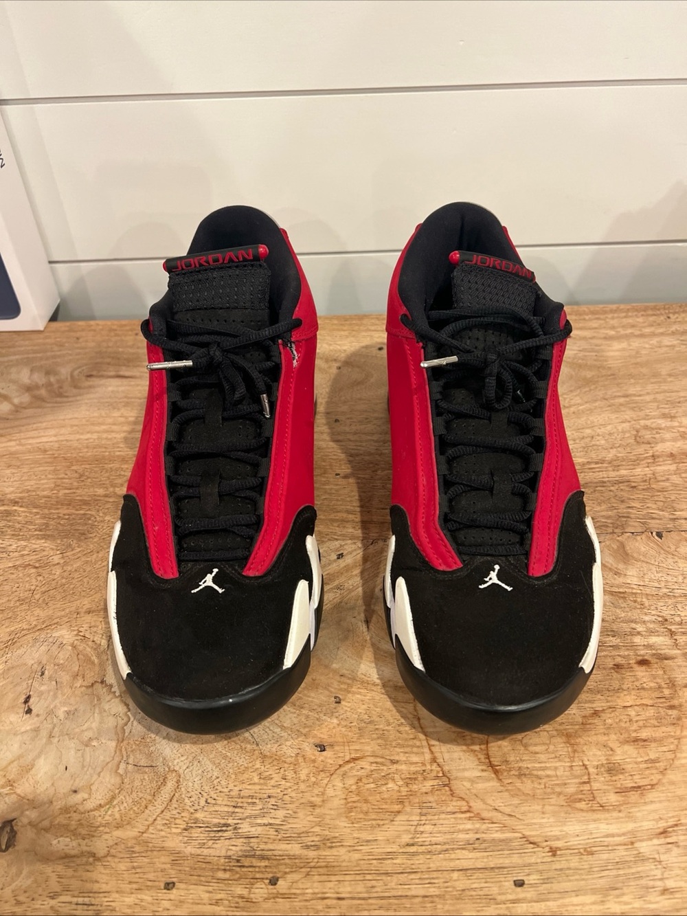 Air Jordan 14 Retro Toro 'Gym Red' Men's Size 11 (487471-006)